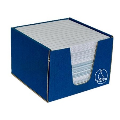 Kockatömb, 100x100 mm, adagolóval, FŰZFŐI, vonalas